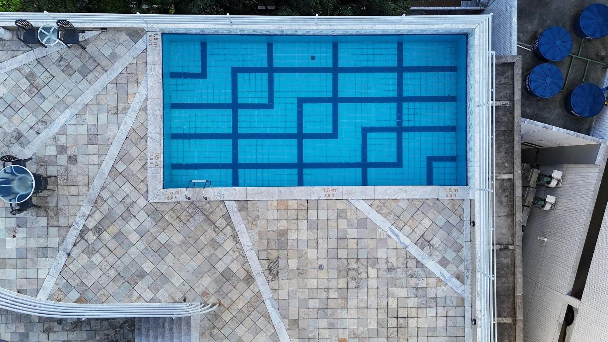 Flat No Condominio Metropolis - Ilha Do Leite Recife Eksteriør billede