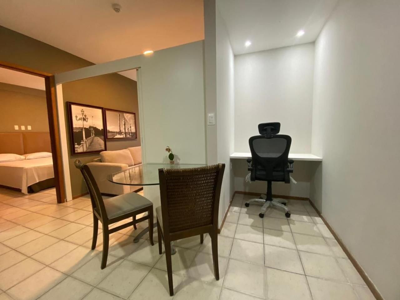 Flat No Condominio Metropolis - Ilha Do Leite Recife Eksteriør billede